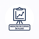 Medição de curvas de fluxo sem computador