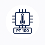 Sonda de temperatura PT 100 integrada