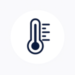 Faixa de temperatura de -20°C a 300°C (conforme modelos)