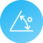 Disponível com geometria de medição de 45°/0°